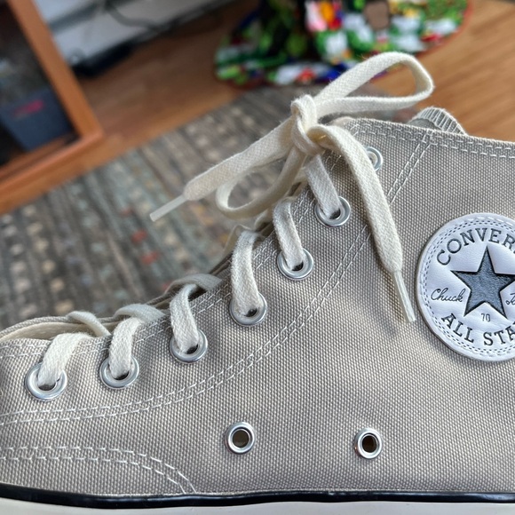 Converse Chuck Taylor 70’s Men’s 7.5/Women’s 9.5 Papyrus Tan Color - Picture 6 of 9